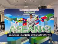 Mario de los Reyes at ASEAN+3 Regional Learning Cities Conference